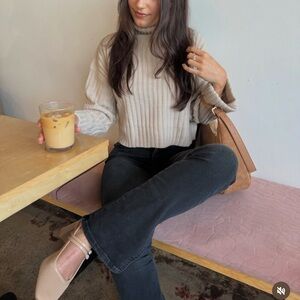 VICI DOLLS high rise bootcut jeans